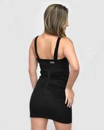 Costas-Vestido-Veludo-Geometric-Floral-Preto-