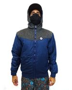 Casaco Nylon Chile Marinho