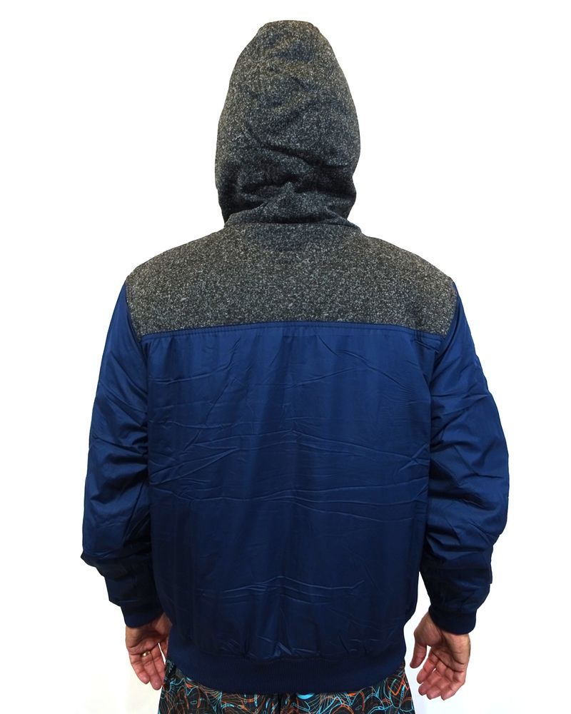 Costas Casaco Nylon Chile Marinho