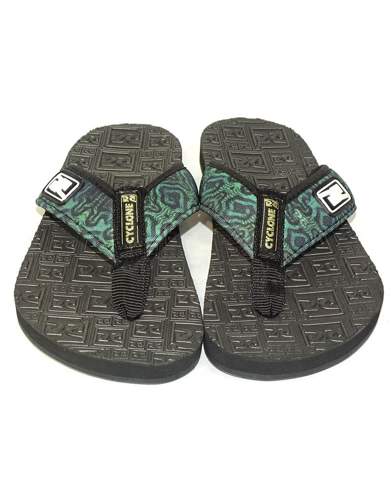 Frente-Chinelo-Deck-Logo-Forest-Verde
