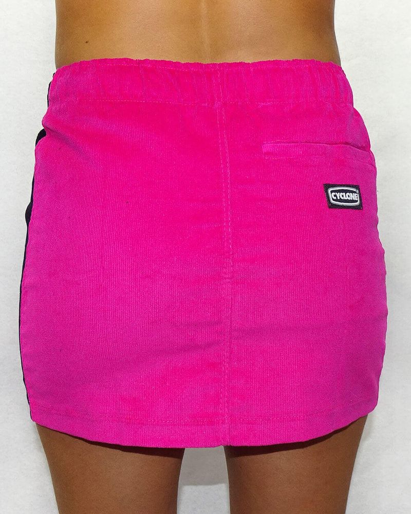 Costas-Saia-Veludo-Camuflado-Letter-Light-Pink