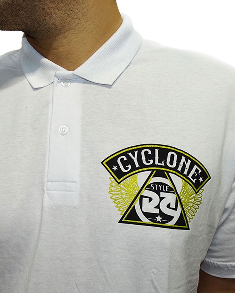 Crop-Camisa-Polo-Egypt-Metal-Branco
