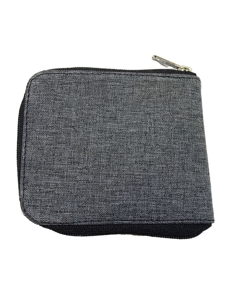 Costas-Carteira-Zipper-Mescla-Cinza