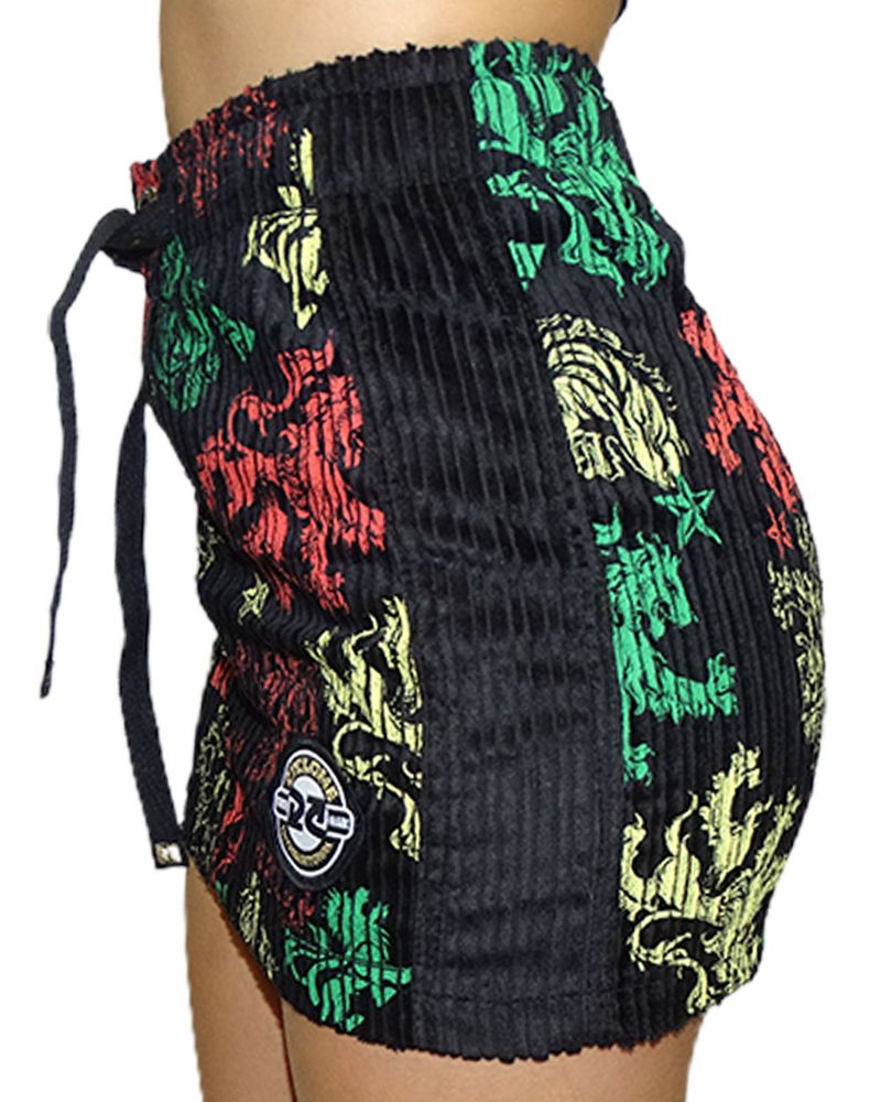 Lateral-Saia-Veludo-Rasta-Lion-Heavy-Preto