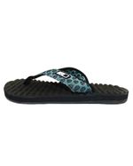 Lateral-Sandalia-Deck-Monster-Hexagon-Preto-Azul