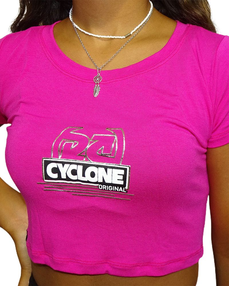 Crop-Blusa-Feminina-Dif-Cropped-Berlin-Metal-Rosa