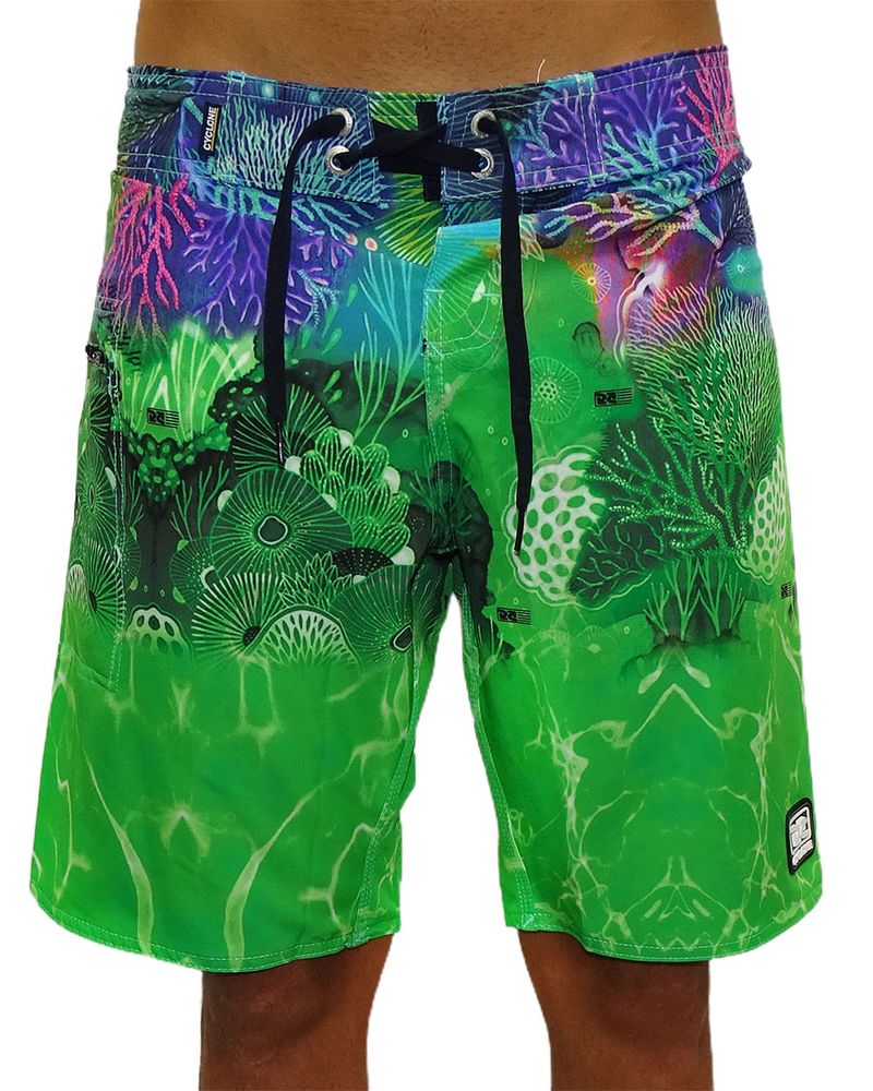 Frente-Bermuda-Agua-Stretch-Seaworld-Verde