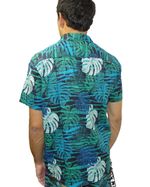 Costas-Camisa-Tecido-Premium-Animal-Flowers-Verde