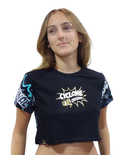 Blusa Dif Cropped Cartoon