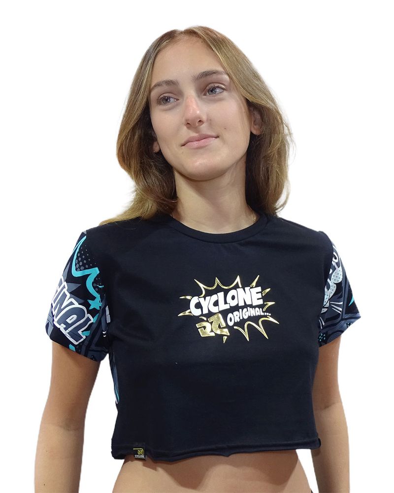 Blusa-Dif-Cropped-Cartoon-Preto