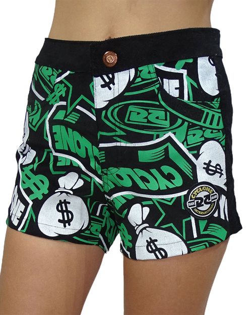 Short Feminino Veludo The Cash
