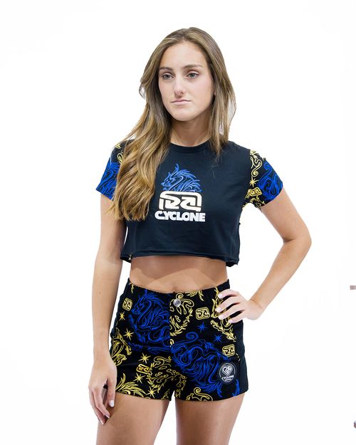 Blusa Feminina Cyclone Dif Cropped Shaolin