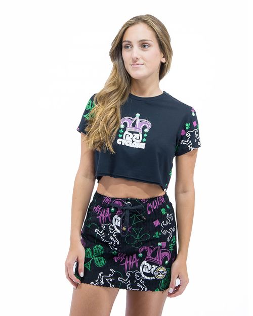 Blusa Feminina Cyclone Dif Cropped Full Joker