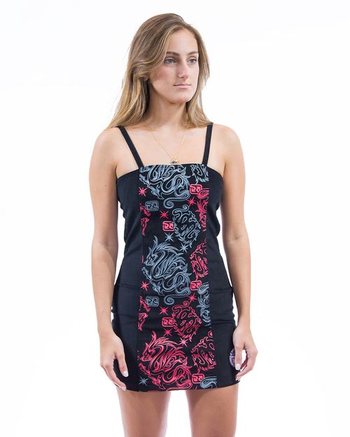 Vestido Cyclone Veludo Est Shaolin Light