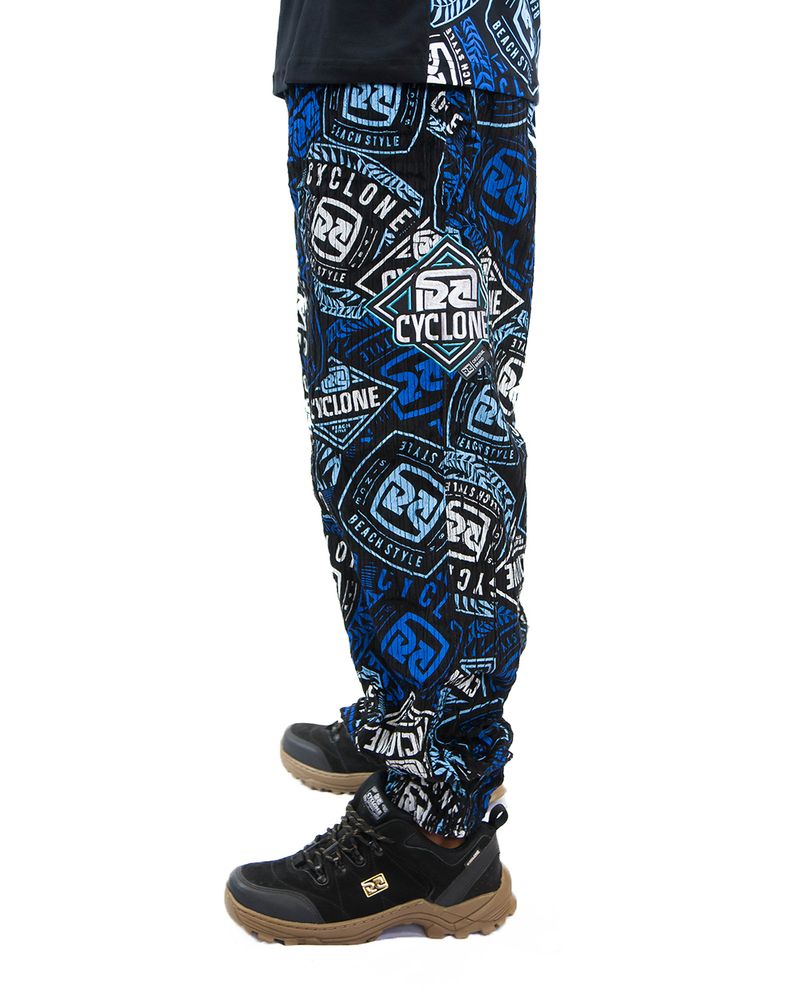 Calça Cyclone Veludo Patchwork