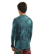 Costas-Camisa-Hibrida-Manga-Longa-UV-Haleiwa-Verde