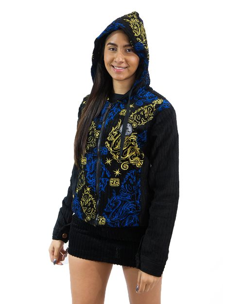 Jaqueta Feminina Veludo Shaolin Heavy