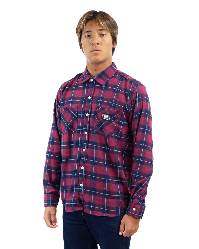 Camisa-Cyclone-Tecido-Flanela-Venice-Vermelho