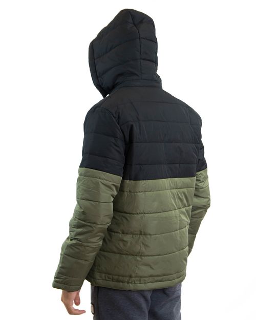 Casaco Cyclone Puffer Bicolor