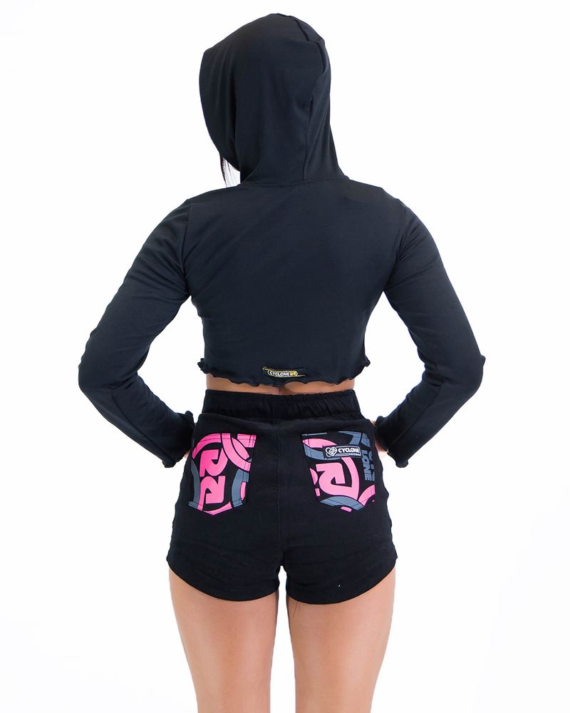 Costas-Blusa-Feminina-Cyclone-Manga-Longa-Capuz-Nice-Preto