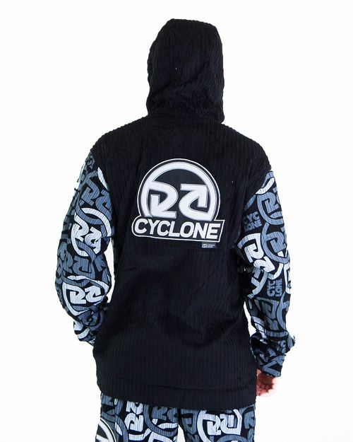 Jaqueta Cyclone Veludo Logo Rings