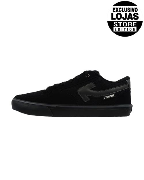 Tênis Cyclone Skater Setas - PRETO OVER