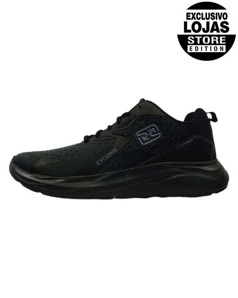 Tenis preto cheap da cyclone