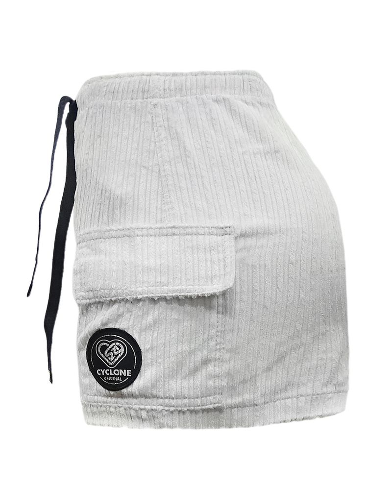 Lateral-Saia-Cyclone-Veludo-Relax-Cargo-Pocket-Heavy-Branco