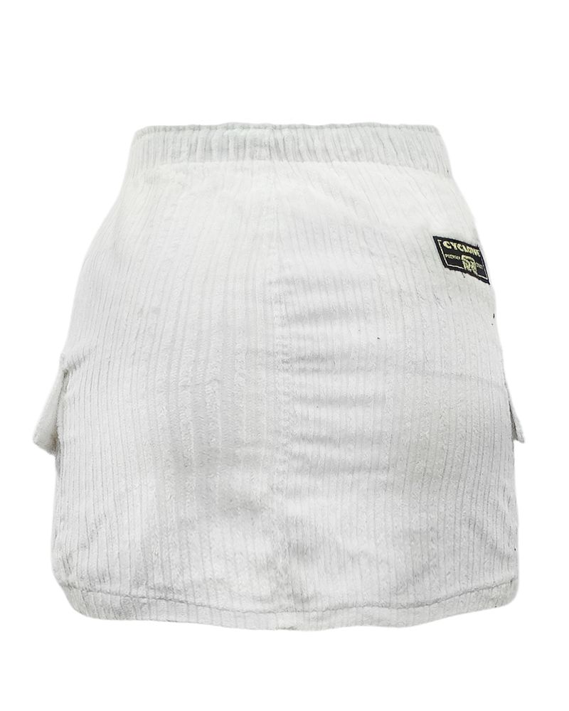 Costas-Saia-Cyclone-Veludo-Relax-Cargo-Pocket-Heavy-Branco
