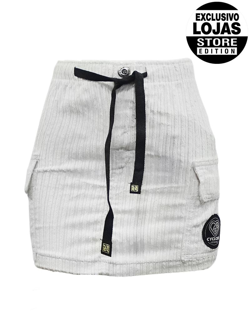 Frente-Saia-Cyclone-Veludo-Relax-Cargo-Pocket-Heavy-Branco