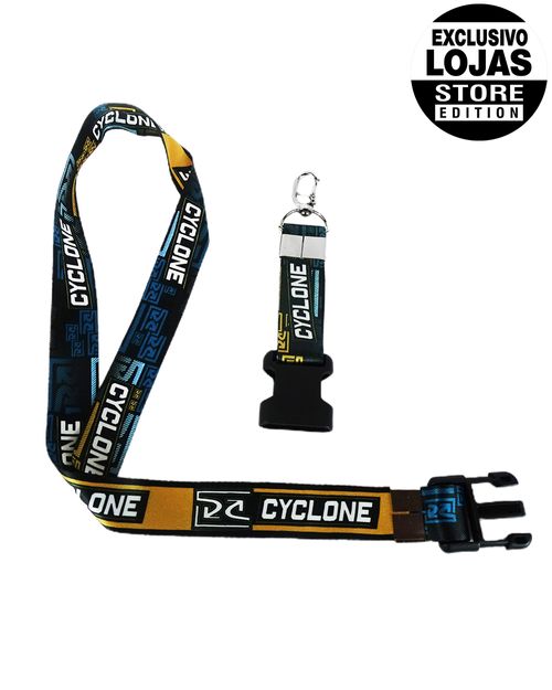 Chaveiro Cyclone Cordão Logo Listras