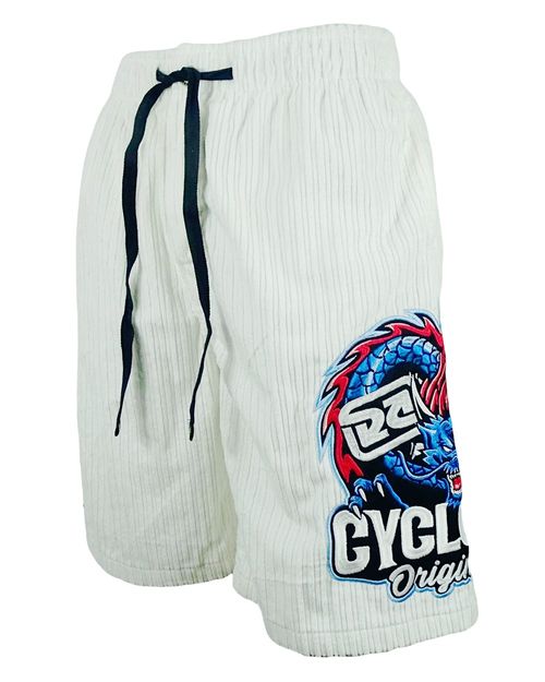 Bermuda Cyclone Veludo Relax Premium Dragon Fire