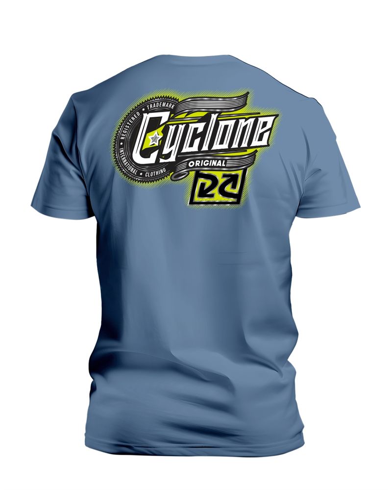 Camisa-Cyclone-Ascent-Metal-Azul-Indigo