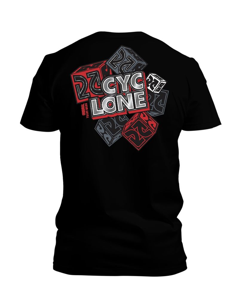 Camisa-Cyclone-Logo-Cube-Metal-Preto