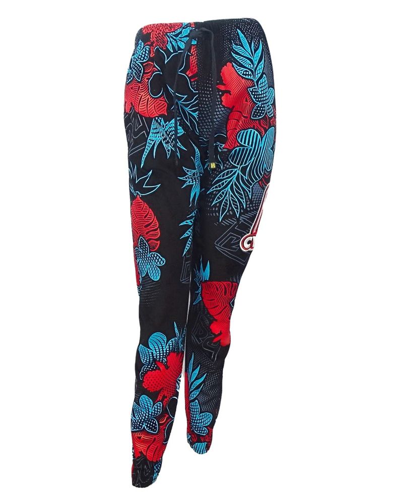 Frente-Calca-Feminina-Cyclone-Veludo-Slim-Tropical-Hawaii-Light-Preto-Vermelho