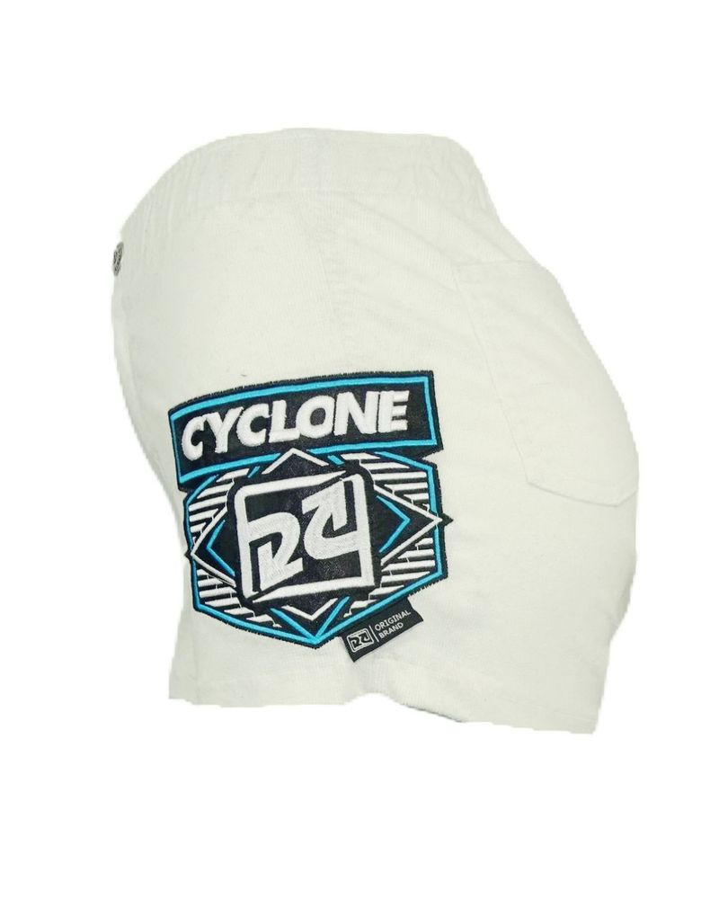 Lateral-Short-Feminino-Cyclone-Veludo-Rider-Light-Branco