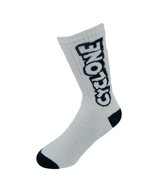 Meia Cyclone Longa Logo School