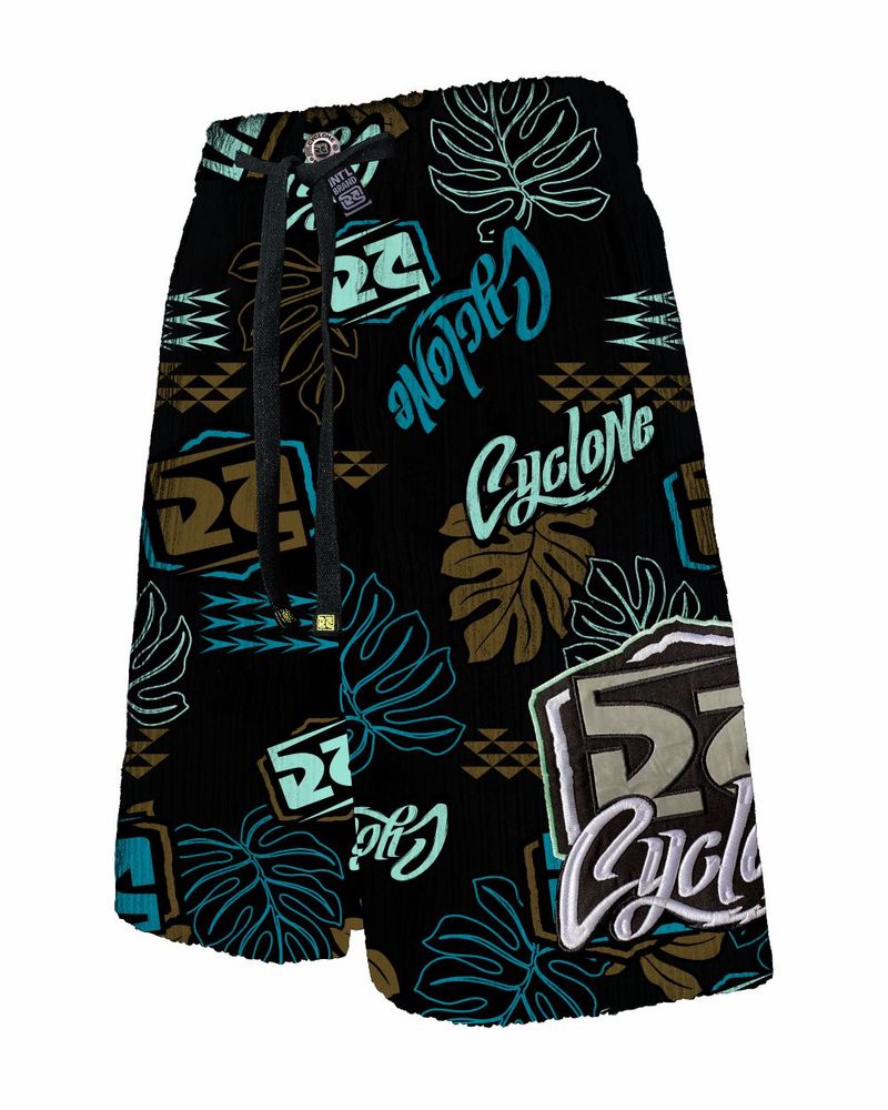 Bermuda-Cyclone-Veludo-Floral-Balines-Preto-Azul