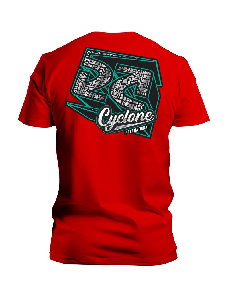 Camisa-Cyclone-Mogent-Metal-Vermelho