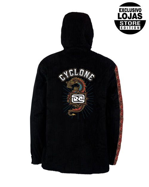 Jaqueta Cyclone Veludo Jacquard Dragon