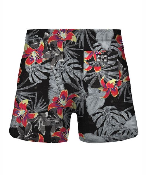 Short Cyclone Curto Premium Big Flowers
