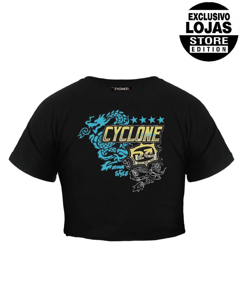 Baby-Look-Cyclone-Cropped-Samurai-Dragon-Metal-Preto