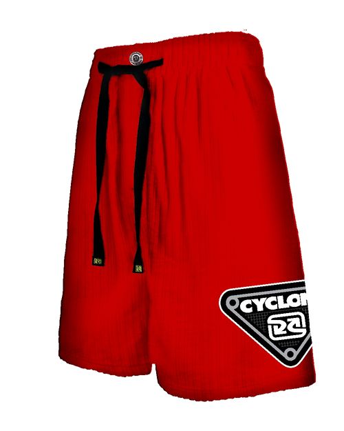 Bermuda Cyclone Microfibra Bord Setas