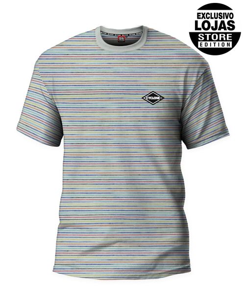 Camisa Cyclone Dif Slim Listra Interlaken