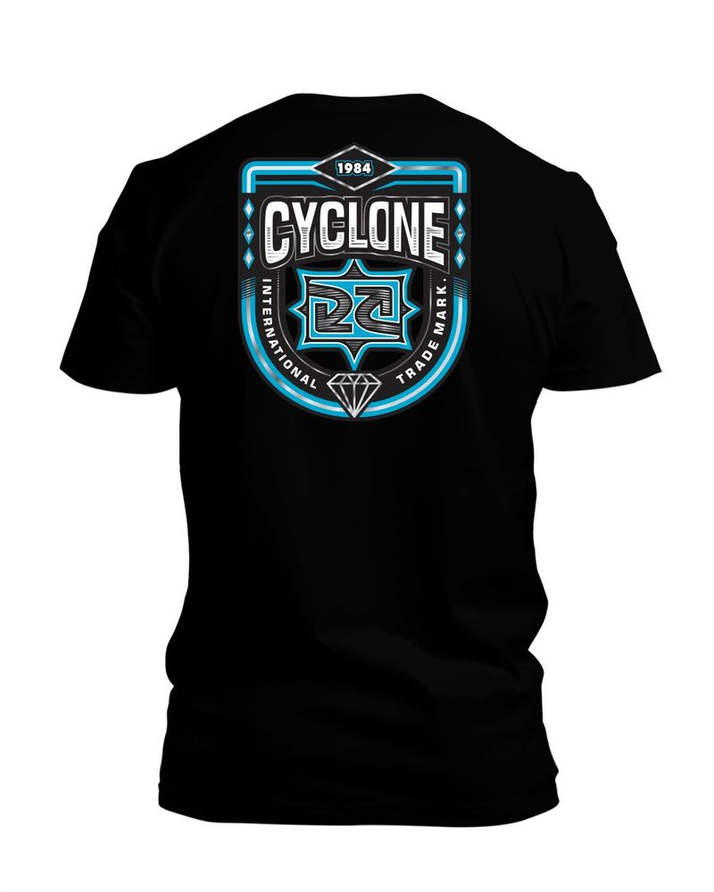 Camisa-Cyclone-Rainbows-Metal-Preto