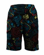 Costas-Bermuda-Cyclone-Dry-Basket-One-Face-Samurai-Dragon-Preto-Azul