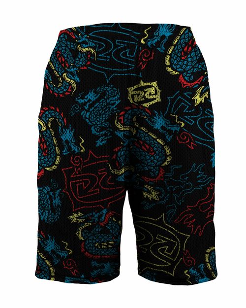 Bermuda Cyclone Dry Basket One Face Samurai Dragon