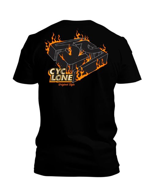 Camisa Cyclone Hot Fire Metal