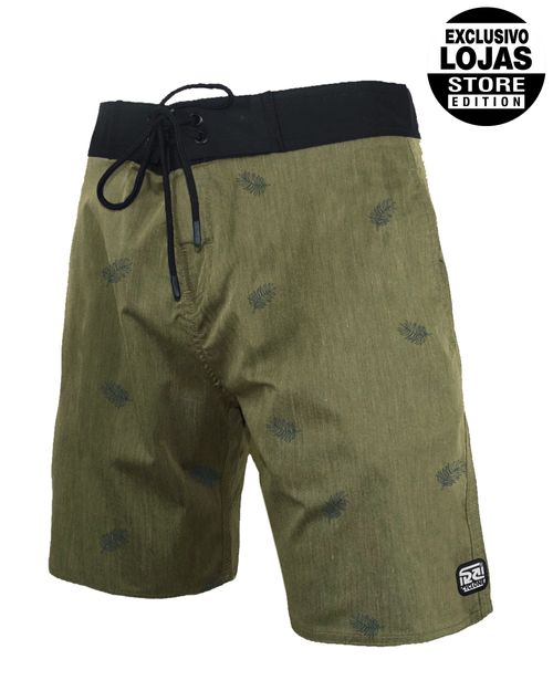 Bermuda Cyclone Água Pocket Printed Stretch