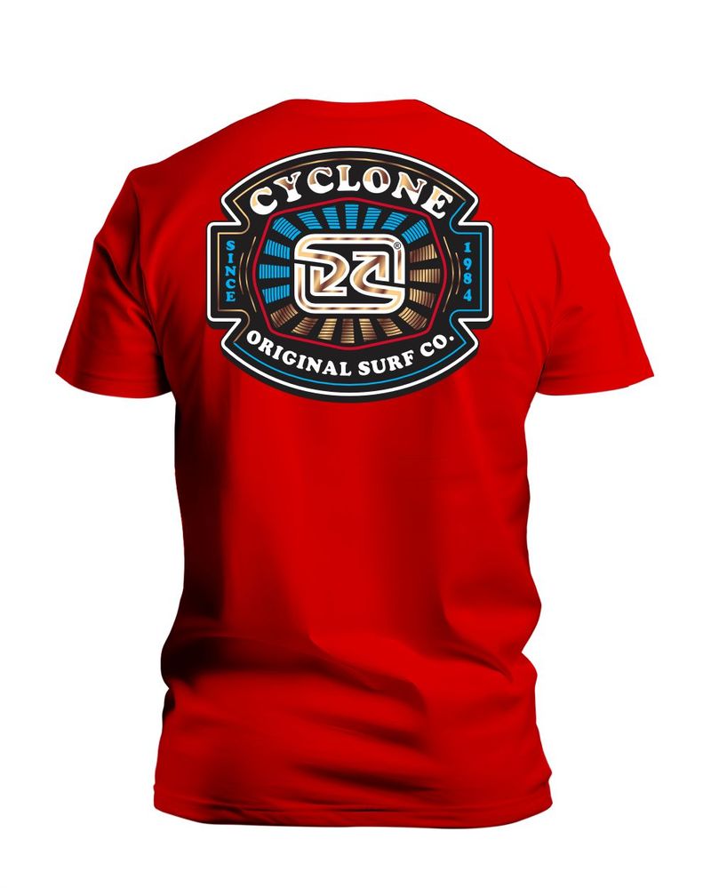 Camisa-Cyclone-Cinzel-Metal-Vermelho